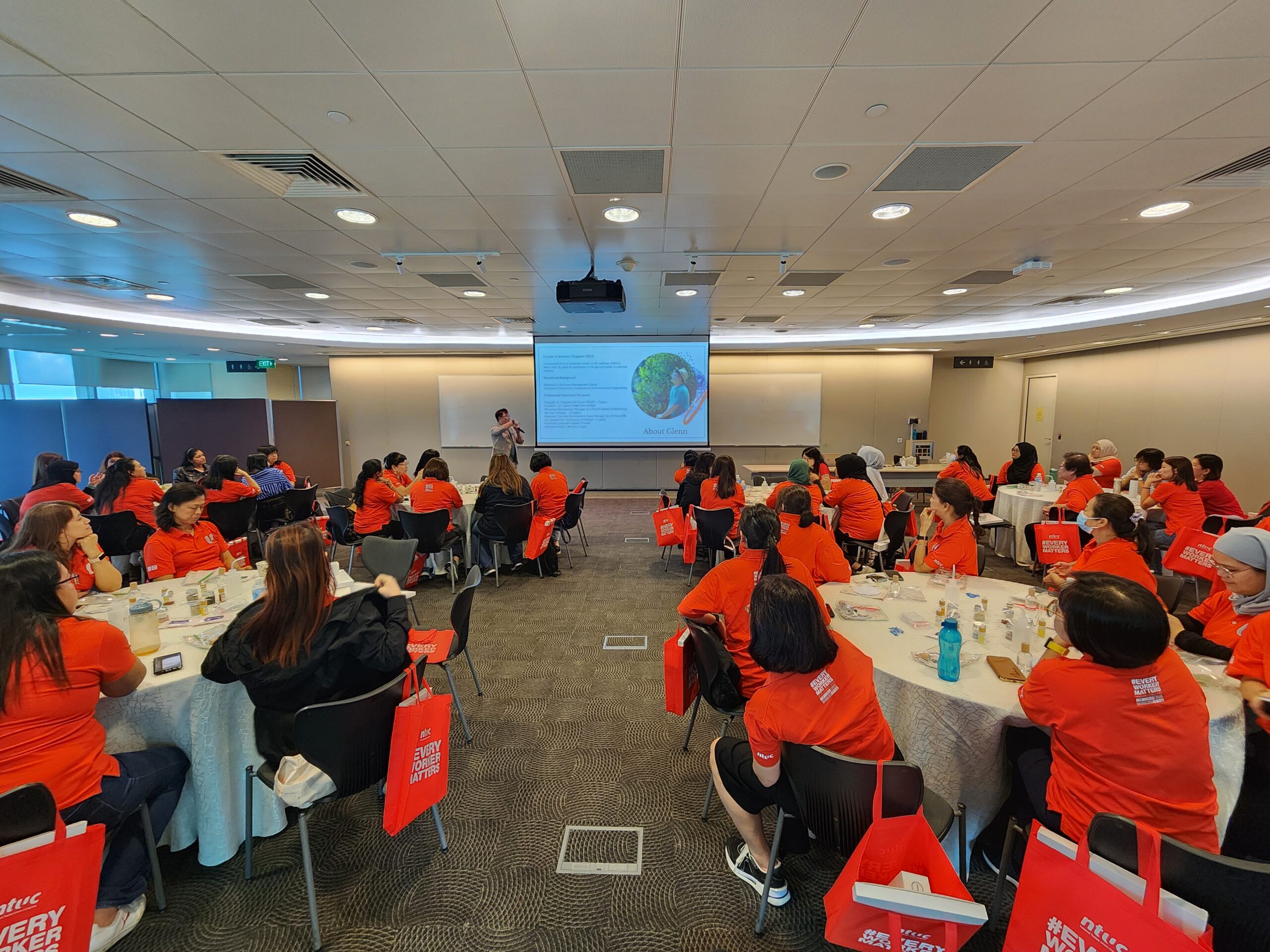 Corporate wellness workshops Singapore by Genwell