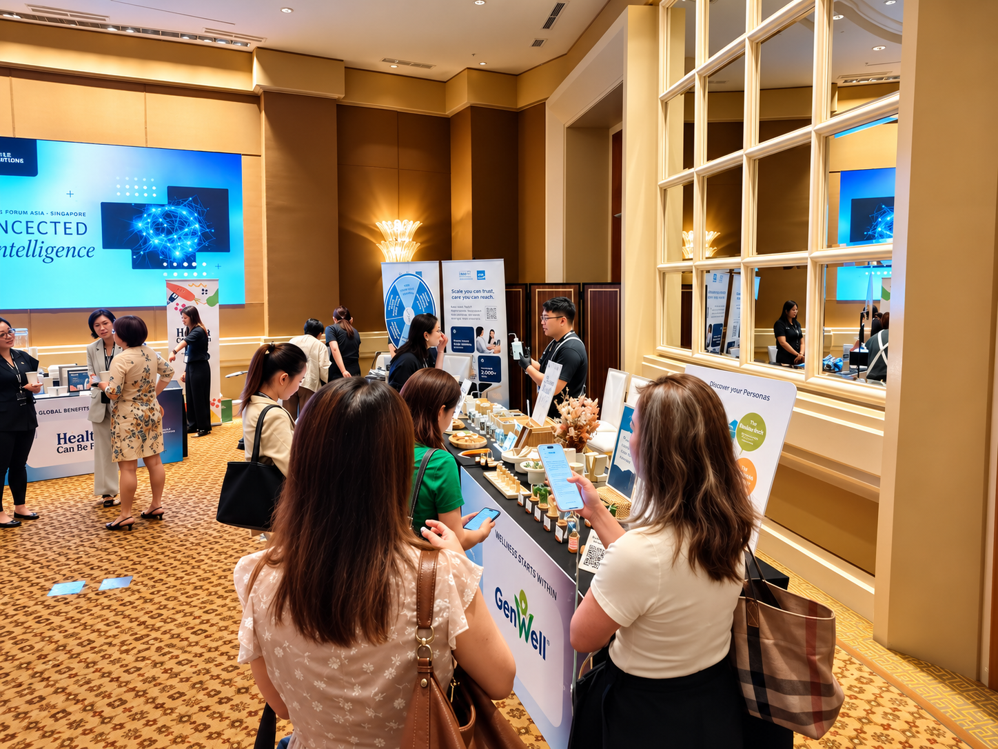 Interactive Wellness Booths for Corporate Events & Festivals
